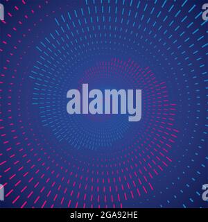 Abstract Lines Made of Geometric Patterns, Auxiliary Graphic Element, Creative Linear Shapes. Graphic shapes designed for use in designs. Stock Vector