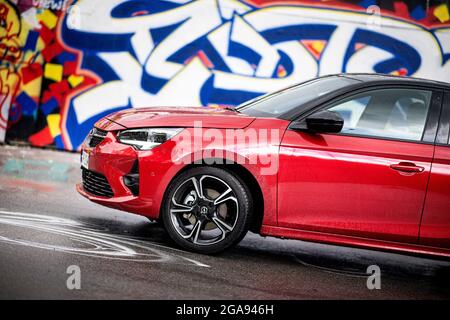 Opel Corsa GS Line 130. Car, exterior Photo: Pontus Lundahl / TT / code10050 Stock Photo