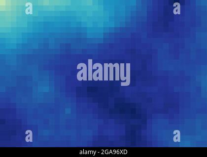 Abstract Geometrical generative computational art illustration Stock Vector