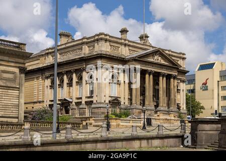 LIVERPOOL, UK - JULY 14 : County Sessions House, Liverpool, England on July 14, 2021 Stock Photo