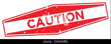Grunge red urgent word hexagon rubber seal stamp on white background ...