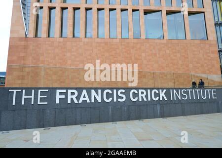 The Francis Crick Institute in London's St Pancras is a biomedical research centre working on understanding disease and developing new treatments. Stock Photo