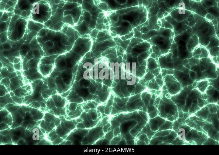 creative teal, sea-green energetic arks digitally drawn background texture illustration Stock Photo