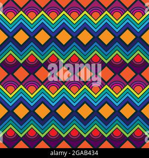 Abstract tribe version 1 vector illustration background texture Stock Vector