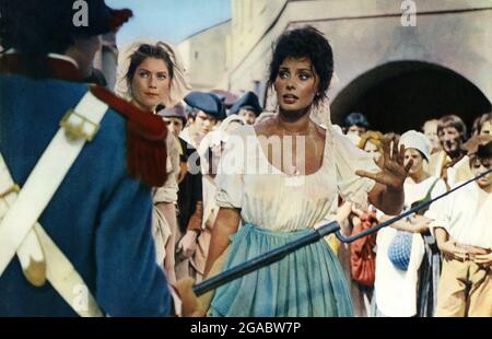 Madame Sans-Gêne  Year : 1961 Spain / Italy / France Director : Christian-Jaque Ida Galli, Sophia Loren Stock Photo