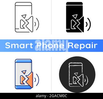 Speaker not working icon Stock Vector