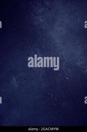 Vertical shot of a blue wall texture Stock Photo