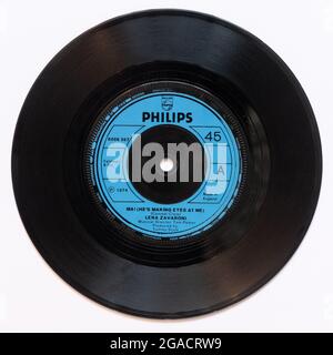 45 RPM vinyl record of Naked Eyes' song Promises, Promises released in  1983 by EMI Records Stock Photo - Alamy