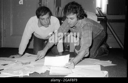 Studio 54 co-owners Steve Rubell and Ian Schrager 1978 Photo by Adam Scull/PHOTOlink /MediaPunch Stock Photo