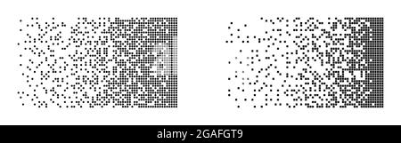 Disintegration visualization collection. Big data technology. Machine ...