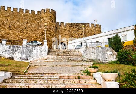 The Castle of Estremoz in Portugal Stock Photo