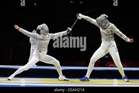 31st July, 2021. S. Korea Wins Bronze In Women's Sabre Team Fencing ...