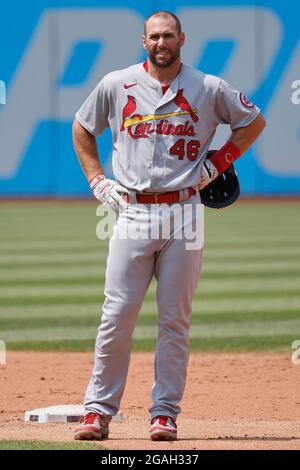 July 19, 2022, Los Angeles, California, USA: Paul Goldschmidt 46 of the St  Louis Cardinals with