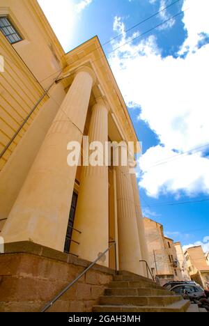 Alghero,Parrocchia Cattedrale dell’Immacolata Concezione, Sardinia, Sassari Province, Italy, Europe Stock Photo