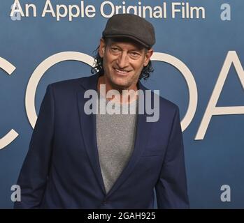 West Hollywood, USA. 31st July, 2021. Cast member Troy Kotsur attends the Sundance Film Festival Award Winner CODA photo-call at the London Hotel in West Hollywood, California, on Friday, July 30, 2021. Storyline: As a CODA (Child of Deaf Adults) Ruby is the only hearing person in her deaf family. When the family's fishing business is threatened, Ruby finds herself torn between pursuing her love of music and her fear of abandoning her parents. Photo by Jim Ruymen/UPI Credit: UPI/Alamy Live News Stock Photo