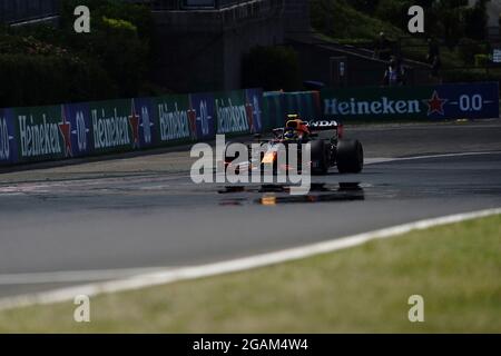 Budapest, Ungarn. 31st July, 2021. July 31, 2021, Hungaroring, Budapest, Formula 1 Grand Prix Grand Prix of Hungary 2021, in the picture Sergio Perez (MEX # 11), Red Bull Racing Honda Credit: dpa/Alamy Live News Stock Photo