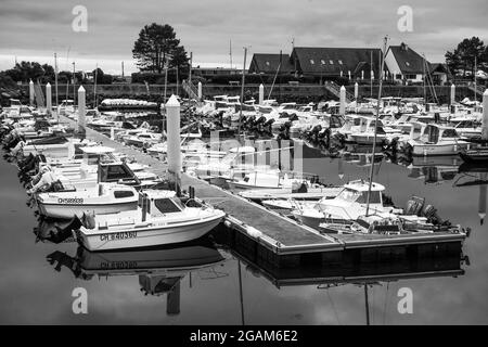 Sailing ships, Saint-Vaast la Hougue, Manche department, Cotentin, Normandy, France Stock Photo