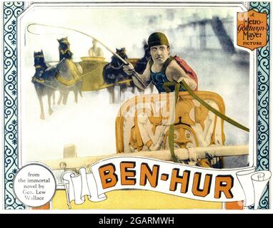 RAMON NOVARRO in BEN-HUR (1925) -Original title: BEN-HUR: A TALE OF THE CHRIST-, directed by FRED NIBLO. Credit: M.G.M. / Album Stock Photo