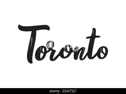 Capital City Name Stanley Hand Written Stock Vector (Royalty Free