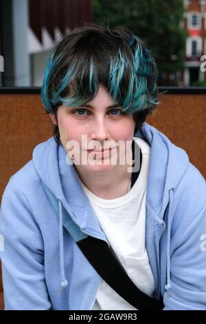 Hammersmith, London, UK. 1st Aug 2021. Fans of anime, gaming and comics attend the London Anime & Gaming Con in Hammersmith. Credit: Matthew Chattle/Alamy Live News Stock Photo