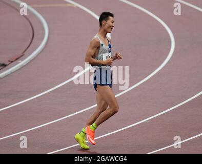 1st August 2021; Olympic Stadium, Tokyo, Japan: Tokyo 2020 Olympic summer games day 9; Stock Photo