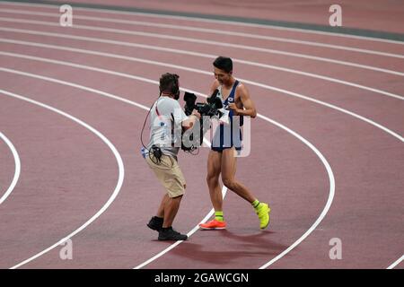 1st August 2021; Olympic Stadium, Tokyo, Japan: Tokyo 2020 Olympic summer games day 9; Stock Photo