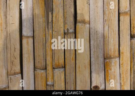 Woven bamboo background Stock Photo