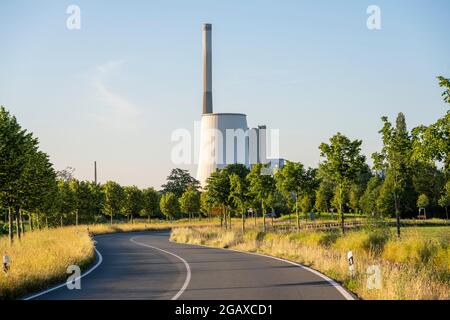 Deutschland, Nordrhein-Westfalen, Kreis Unna, Bergkamen, Kohlekraftwerk Stock Photo
