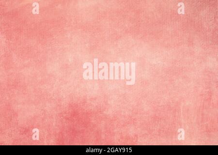 Pink painted canvas background or texture Stock Photo