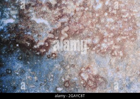 Rusty slate stone tile texture or background Stock Photo