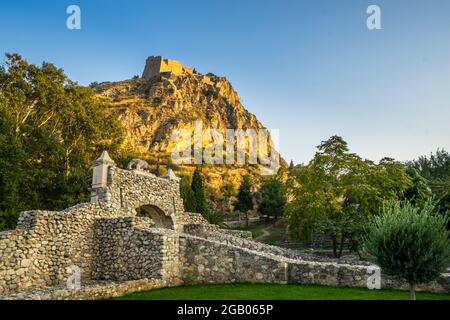 The Palamidi Fortress in Nafplio, Greece Stock Photo