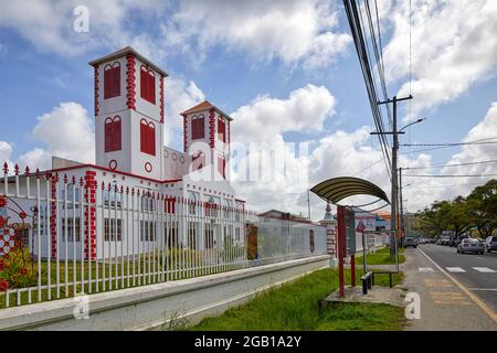 Sacred Heart Roman Catholic Church on High Street in Georgetown Guyana South America Stock Photo