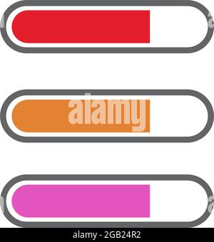 Loading icon logo design vector template Stock Vector