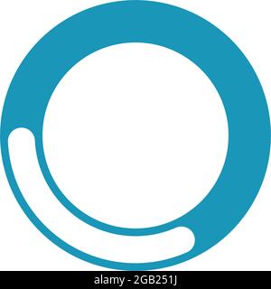 Loading icon logo design vector template Stock Vector
