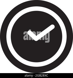 Clock icon logo design vector template Stock Vector