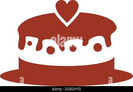 Cake shop icon logo design vector template Stock Vector