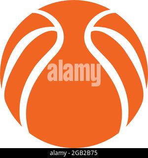 Basket ball logo icon design vector template Stock Vector