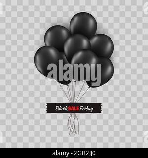 Bunch of balloons string Stock Vector Images - Alamy