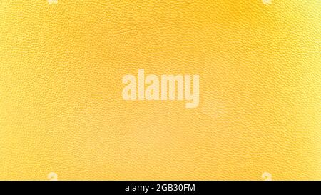 Yellow leather closeup texture  background Stock Photo