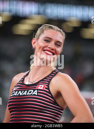 Alysha Newman (Canada). Pole Vault Women finals. IAAF World Athletics
