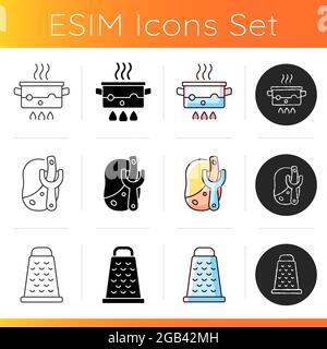 Cooking icons set Stock Vector
