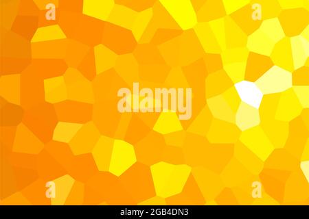 Abstract pixel yellow background. Yellow mix background can be used for layout, web design, cover page design, poster, banner. Vector yellow pixels Stock Vector