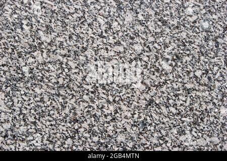 Background granite texture. Black and white granite, top view Stock Photo