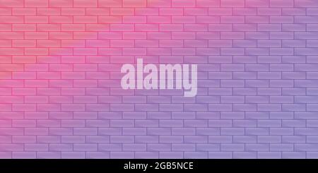Abstract background brick wall surface wallpaper backdrop pattern seamless art design vintage vector illustration Stock Vector