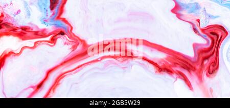 Abstract background effect with pink color. Multicolor trendy backdrop. Abstract paint ink. Psychedelic background Stock Photo