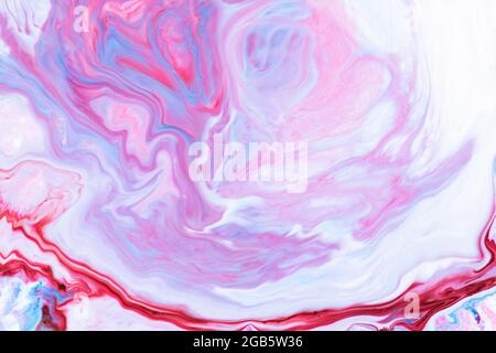 Abstract background effect with pink color. Multicolor trendy backdrop. Abstract paint ink. Psychedelic background Stock Photo