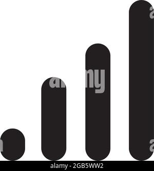 Signal icon logo design vector template Stock Vector