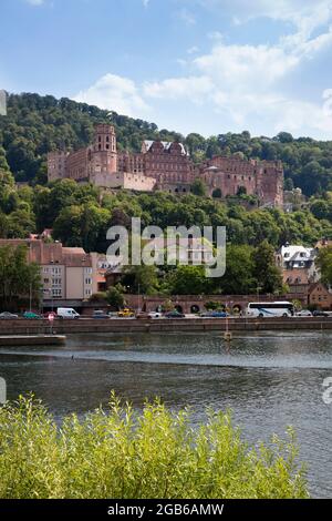 geography / travel, Germany, Baden-Wuerttemberg, Heidelberg, Heidelberg Castle, ADDITIONAL-RIGHTS-CLEARANCE-INFO-NOT-AVAILABLE Stock Photo