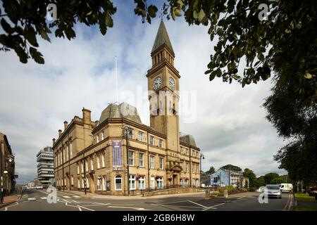 Chorley Town Hall Market Street Chorley Lancashire Stock Photo