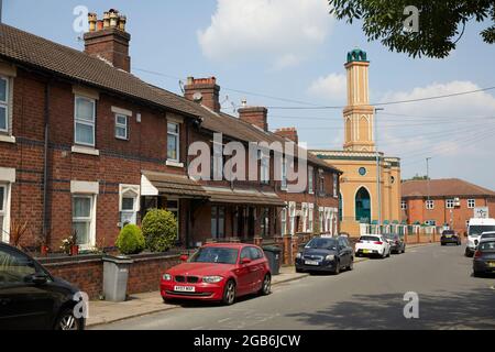 Gillani Noor Masjid, Chaplin Road,  Stoke-on-Trent Stock Photo